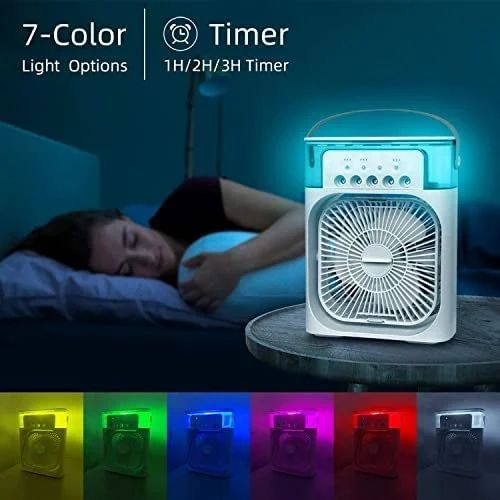 Portable Air cooler Table fan with humidifier