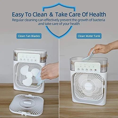 Portable Air cooler Table fan with humidifier