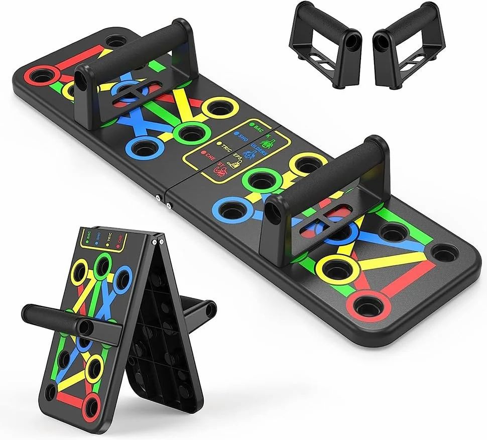 Fit beast Push Up Bars Fitness Equipment 9 In 1 Pushup Board